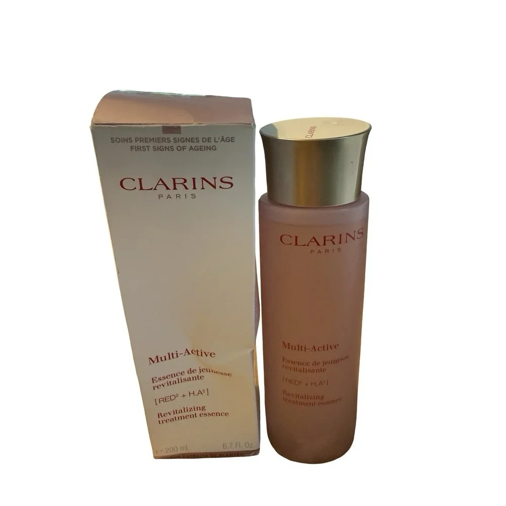 Clarins Multi-Active Revitalizing Treatment Essence 6.7 Fl. Oz. 200ml New in Box